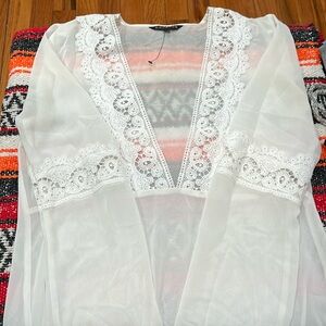 Express white blouse